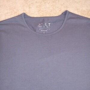 BYLT Drop Cut Men's XL Short Sleeve T-Shirt Gray